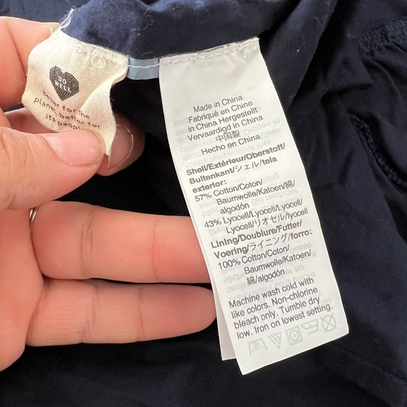 Madewell Cami Pintuck Dip Dye Ombré Navy Blue Maxi Dress - Picture 6 of 9